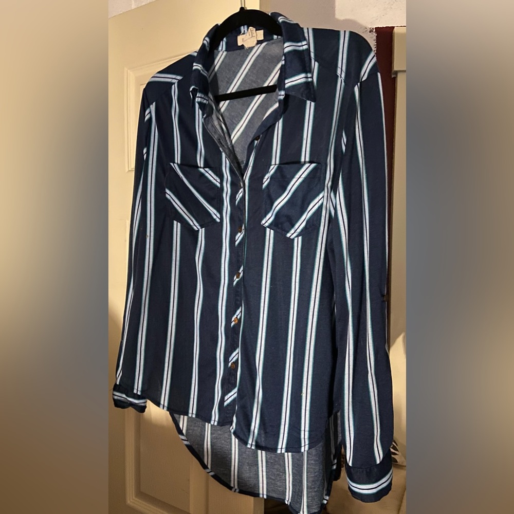 EUC Striped Women’s Blouse